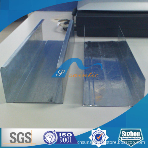 Galvanized U and Drywall and Ceiling Steel C-Channel
